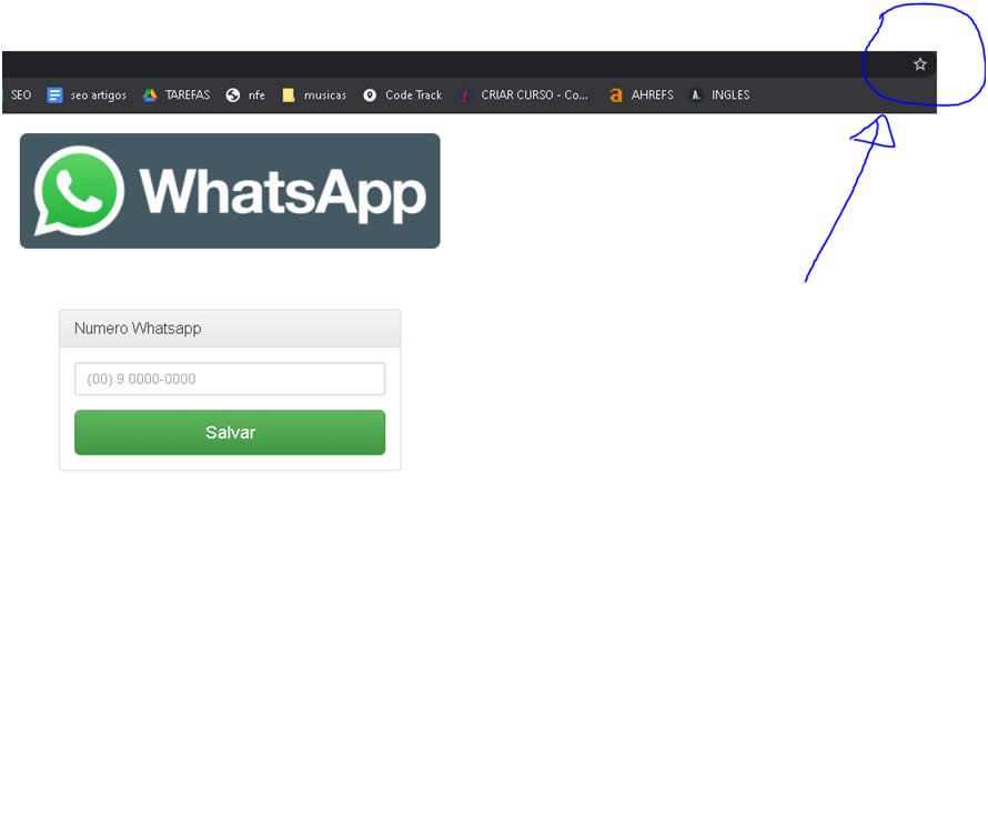 Como chamar uma pessoa no whatsapp sem adicionar aos contatos