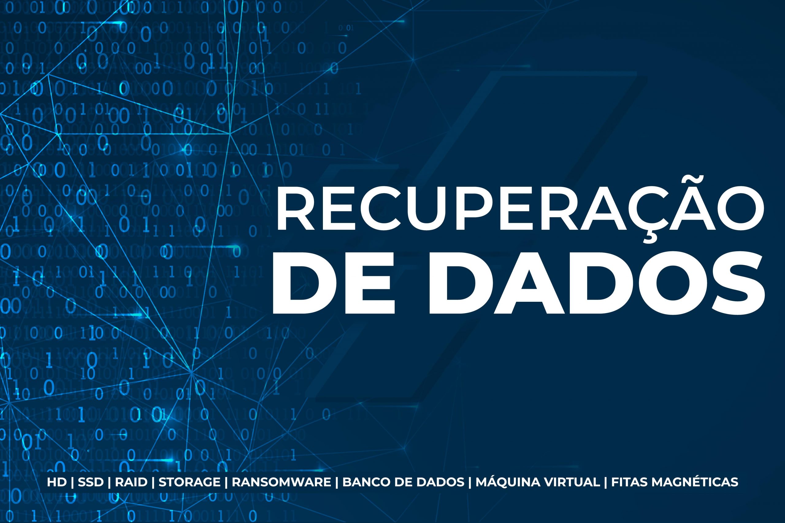 Recuperação de dados, uma esperança para os arquivos que foram perdidos