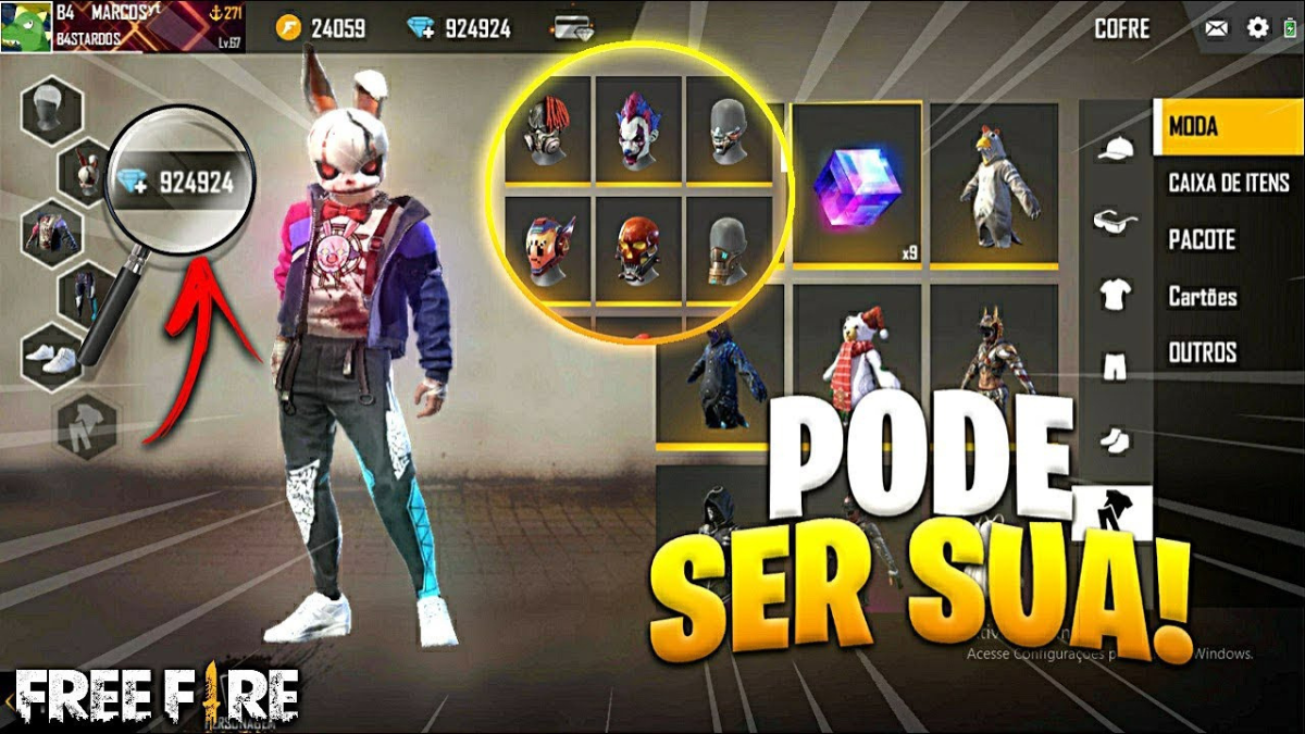 Gemado FF (Free Fire ) – 5 dicas, contas de email e Senha