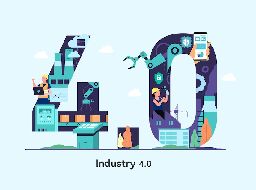 O que é a Indústria 4.0 e como ela está revolucionando os processos industriais?