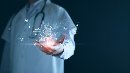 De que maneira a inteligência artificial e a tecnologia estão sendo aplicadas para melhorar o diagnóstico e tratamento de doenças?