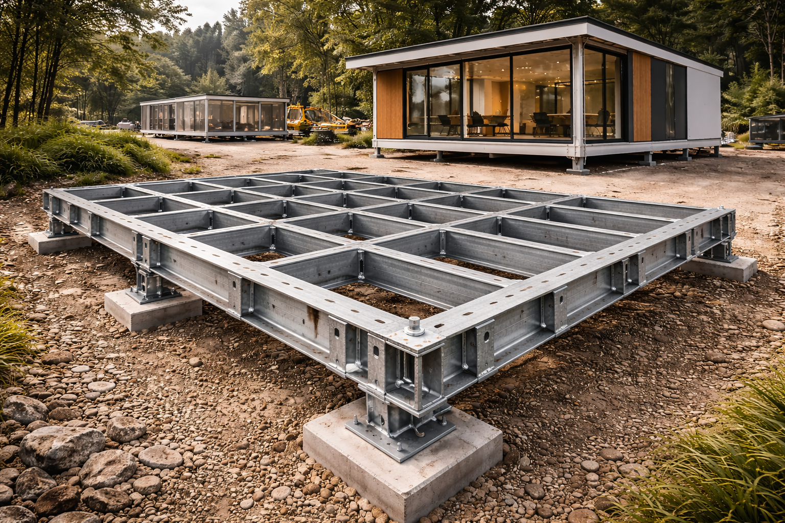 Base para Módulos Modulares: Entenda a Importância na Construção Modular